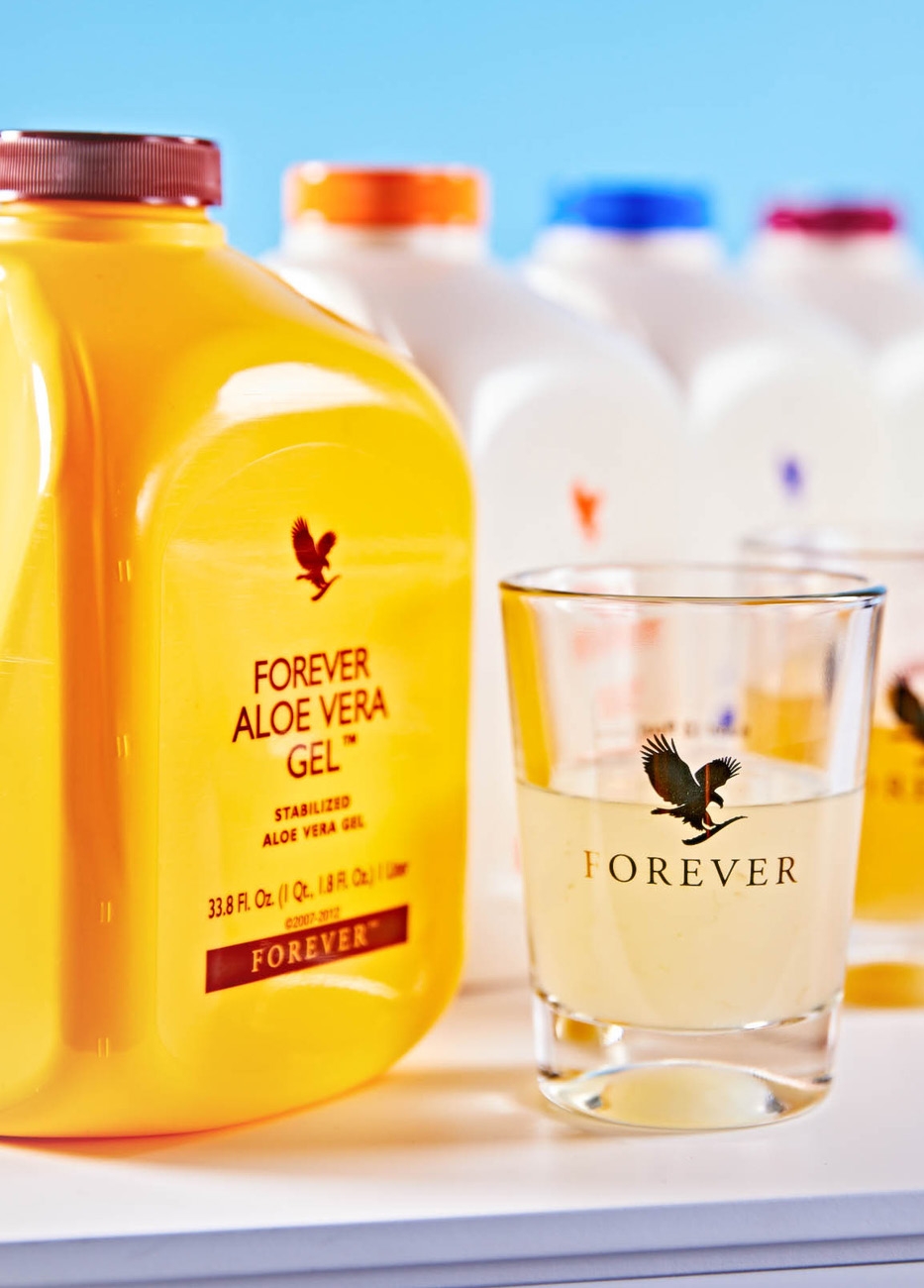 Folhas de aloe vera frescas